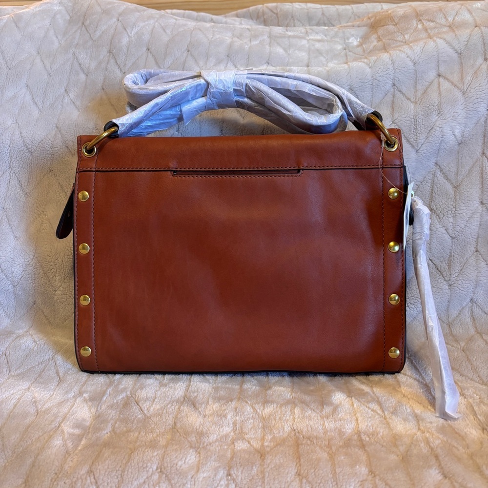 Fossil Allie Satchel in Tan Leather - Picture 3 of 14